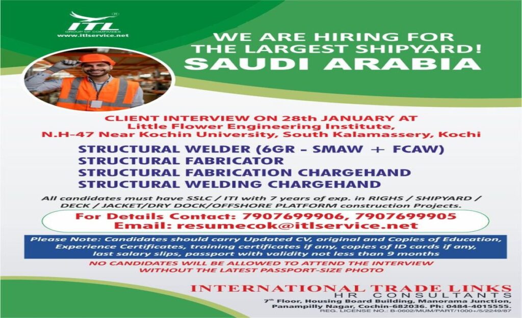 ITL Group of Companies Job Opportunity