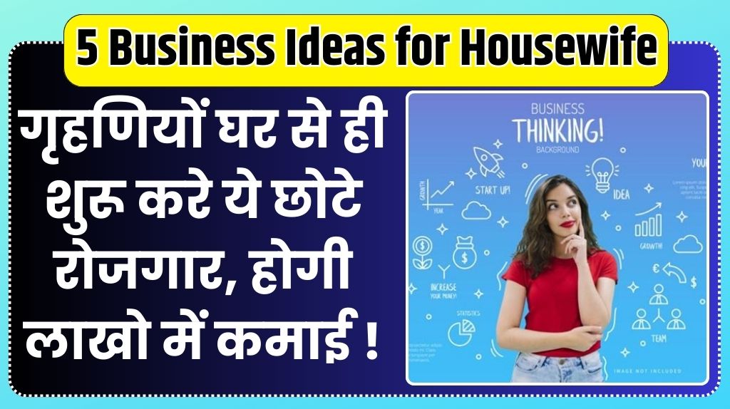 5 Business Ideas for Housewife